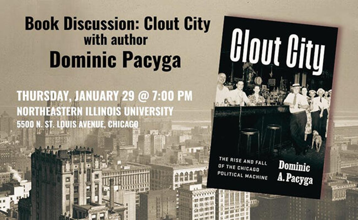 Dyskusja o książce Dominica Pacygi „Clout City” i spotkanie z autorem Dyskusja o książce Dominica Pacygi „Clout City” i spotkanie z autorem