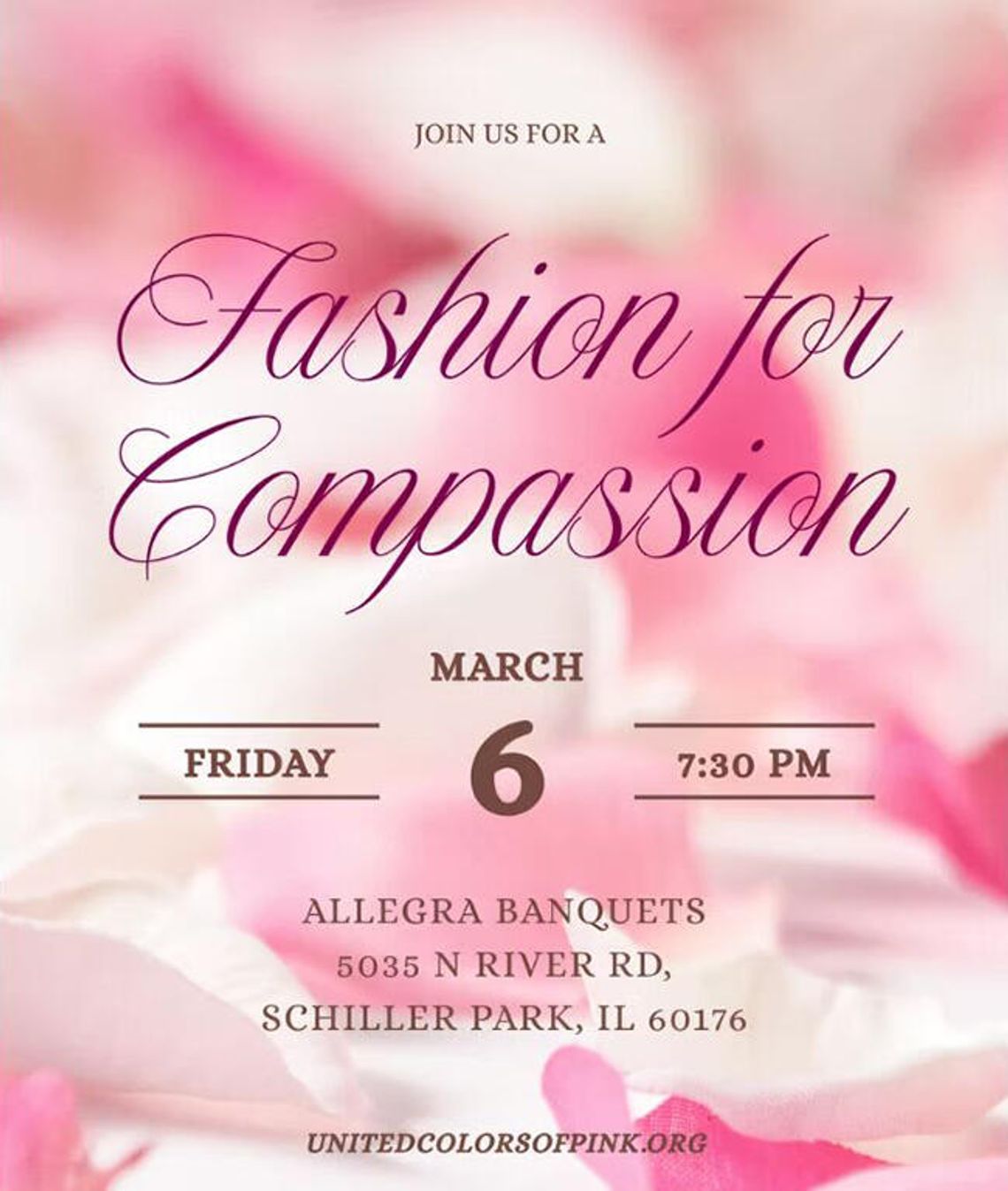 Fashion for Compassion – Dzień Kobiet z United Colors of Pink Fashion for Compassion – Dzień Kobiet z United Colors of Pink