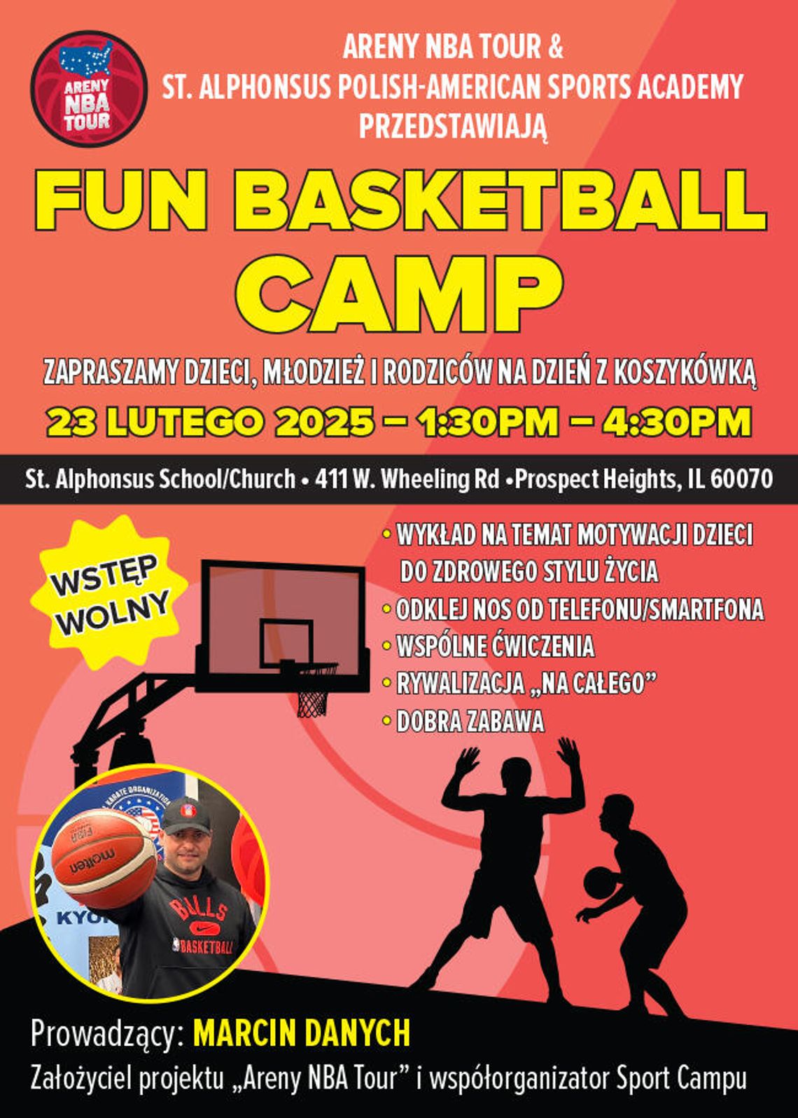 Fun Basketball Camp – dzień z koszykówką Fun Basketball Camp – dzień z koszykówką