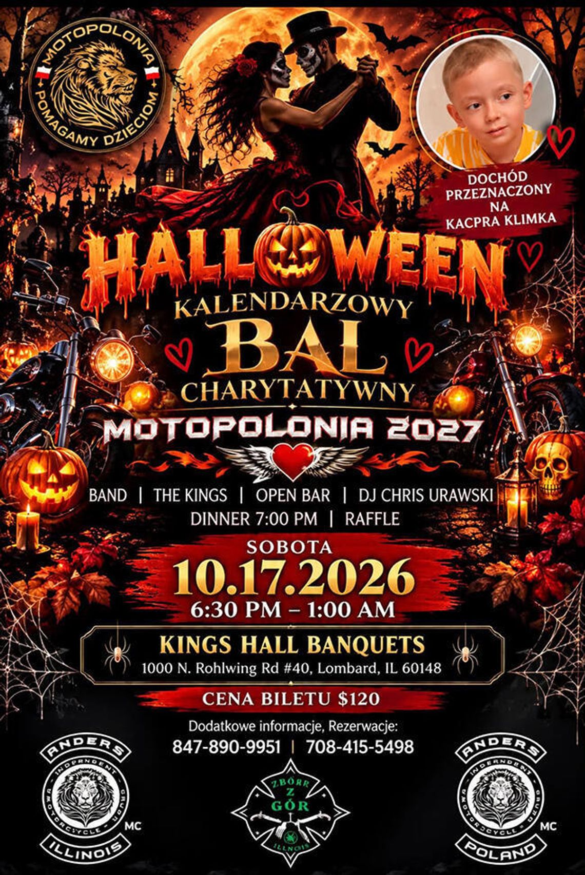 Halloweenowo-Kalendarzowy Bal Charytatywny Motopolonia 2027 Halloweenowo-Kalendarzowy Bal Charytatywny Motopolonia 2027