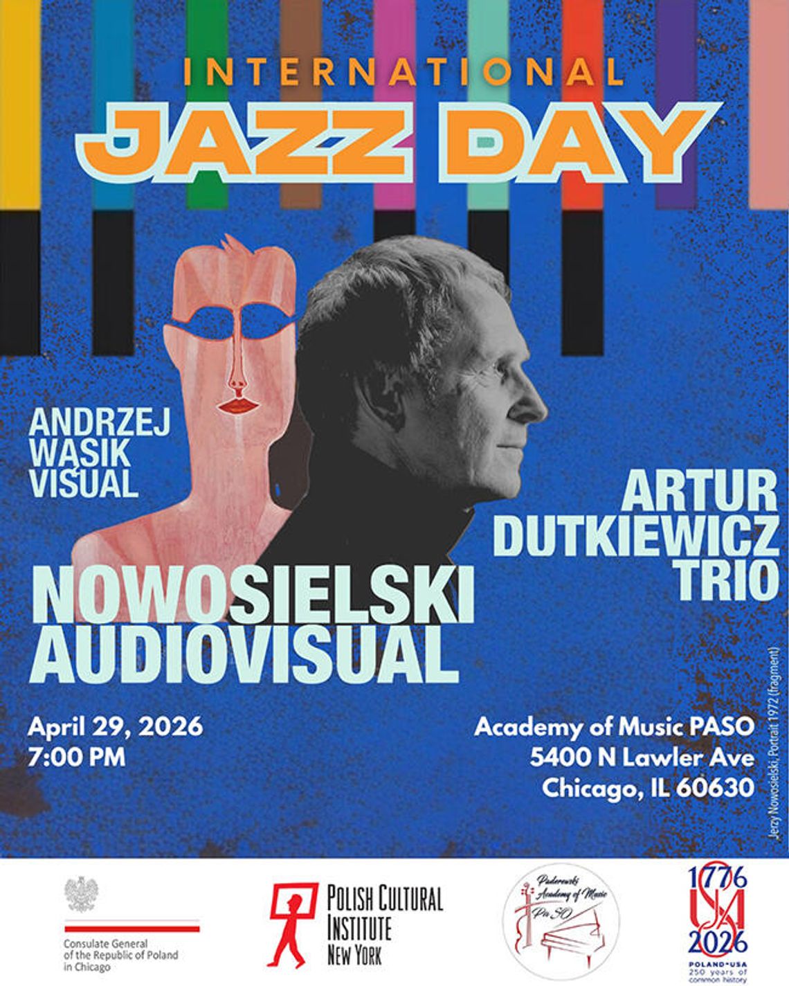 International Jazz Day – Artur Dutkiewicz Trio w Akademi Muzyki PaSO International Jazz Day – Artur Dutkiewicz Trio w Akademi Muzyki PaSO