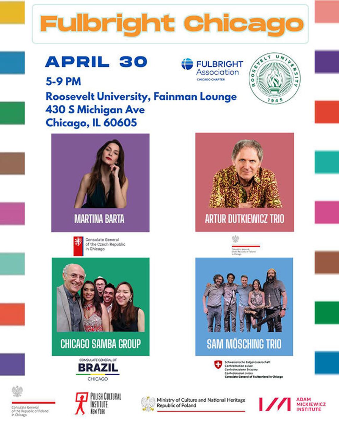 International Jazz Day – koncert w Roosevelt University International Jazz Day – koncert w Roosevelt University