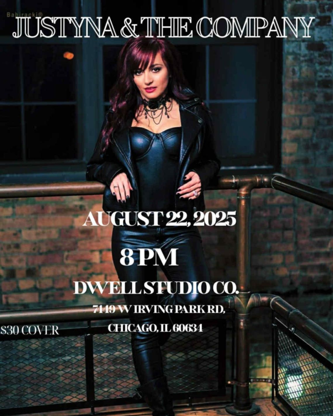 Justyna & The Company koncert w Dwell Studio Chicago Justyna & The Company koncert w Dwell Studio Chicago