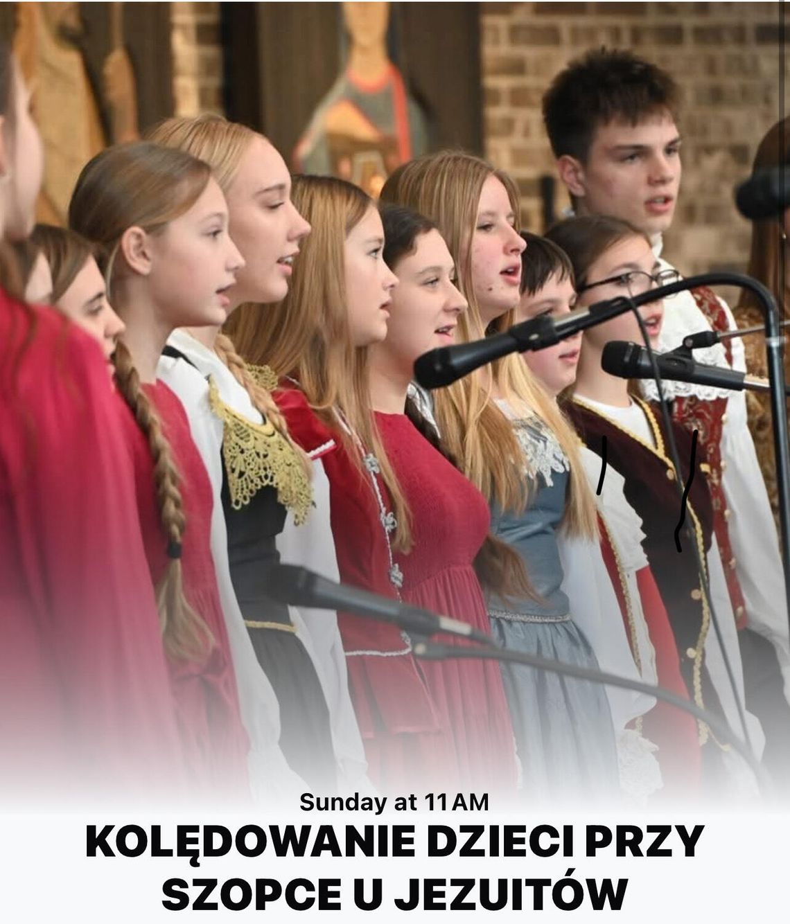 Kolędowanie z Akademią Muzyki PaSO przy szopce u Jezuitów