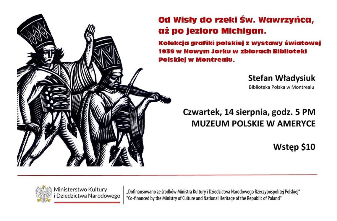 Kolekcja grafiki polskiej w zbiorach Biblioteki Polskiej w Montrealu – prezentacja w Muzeum Polskim w Ameryce