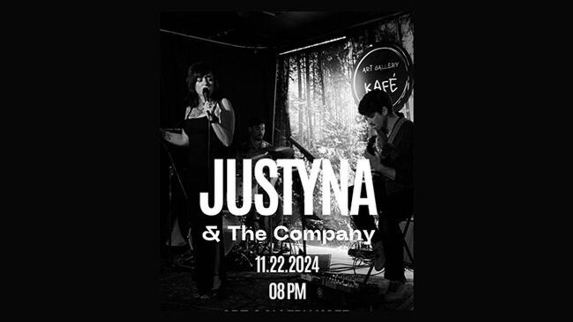 Koncert Justyna & The Company w Art Gallery Kafe