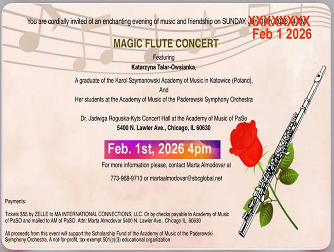 Koncert „Magiczny flet” w PaSO