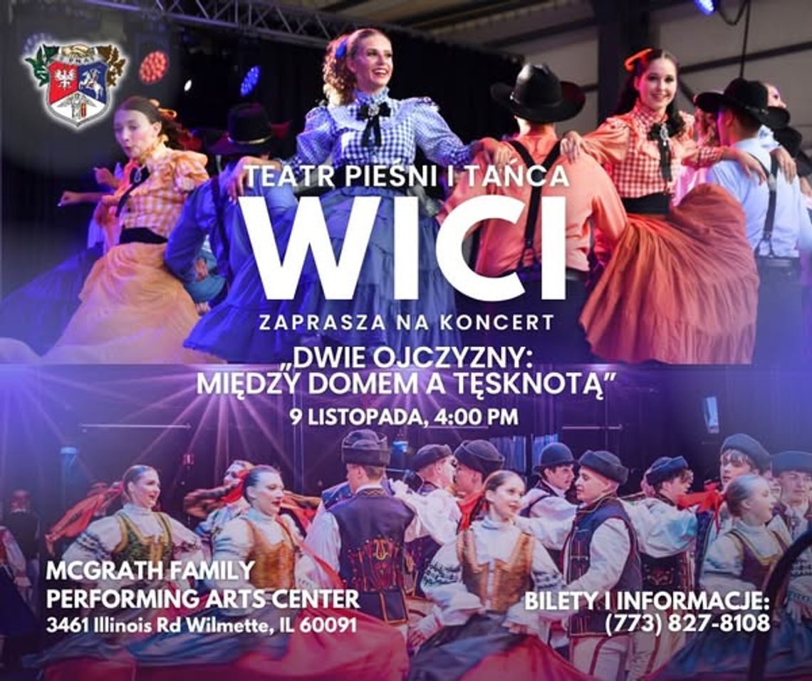 Koncert Wici „Dwie ojczyzny: między domem a tęsknotą”