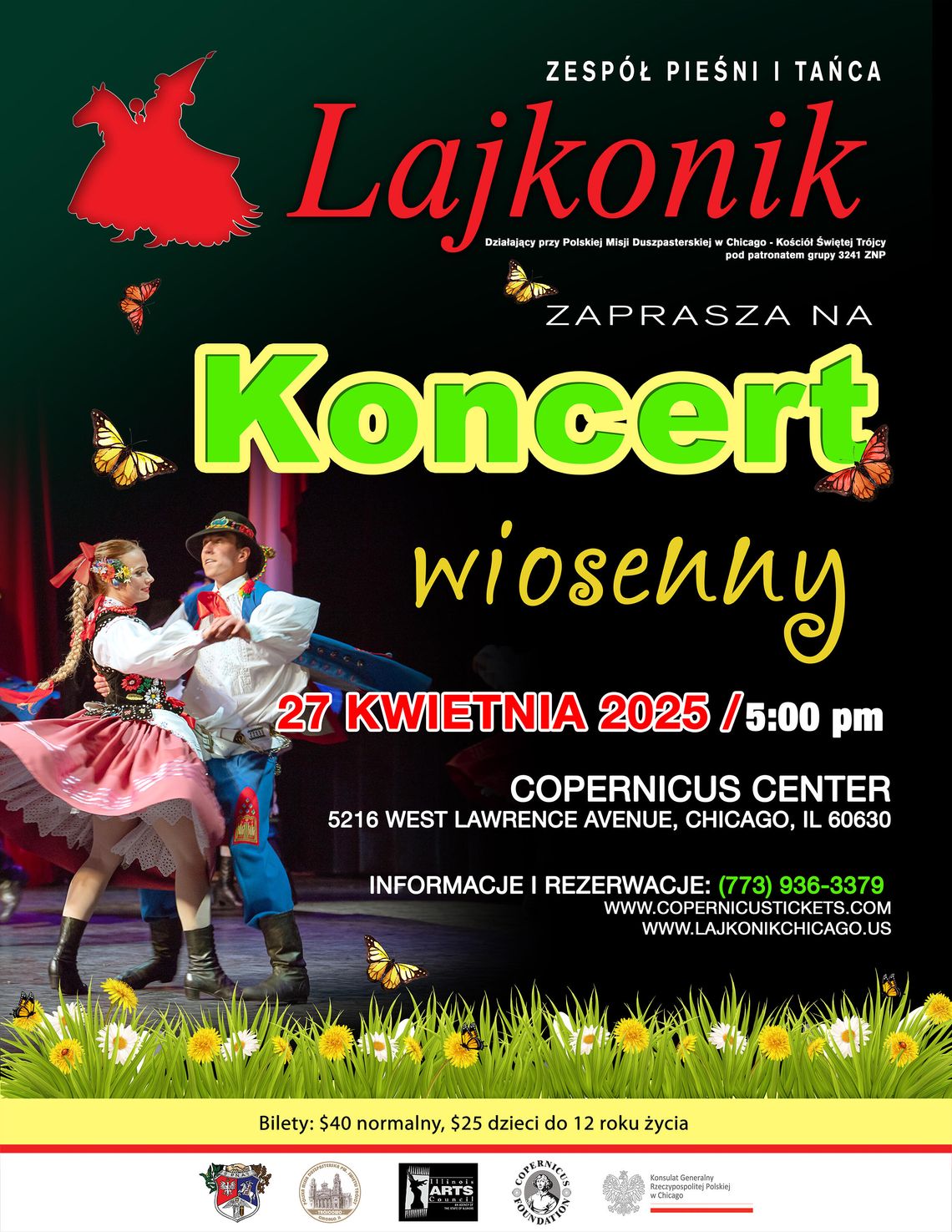 Koncert wiosenny Zespołu Pieśni i Tańca „Lajkonik” Koncert wiosenny Zespołu Pieśni i Tańca „Lajkonik”