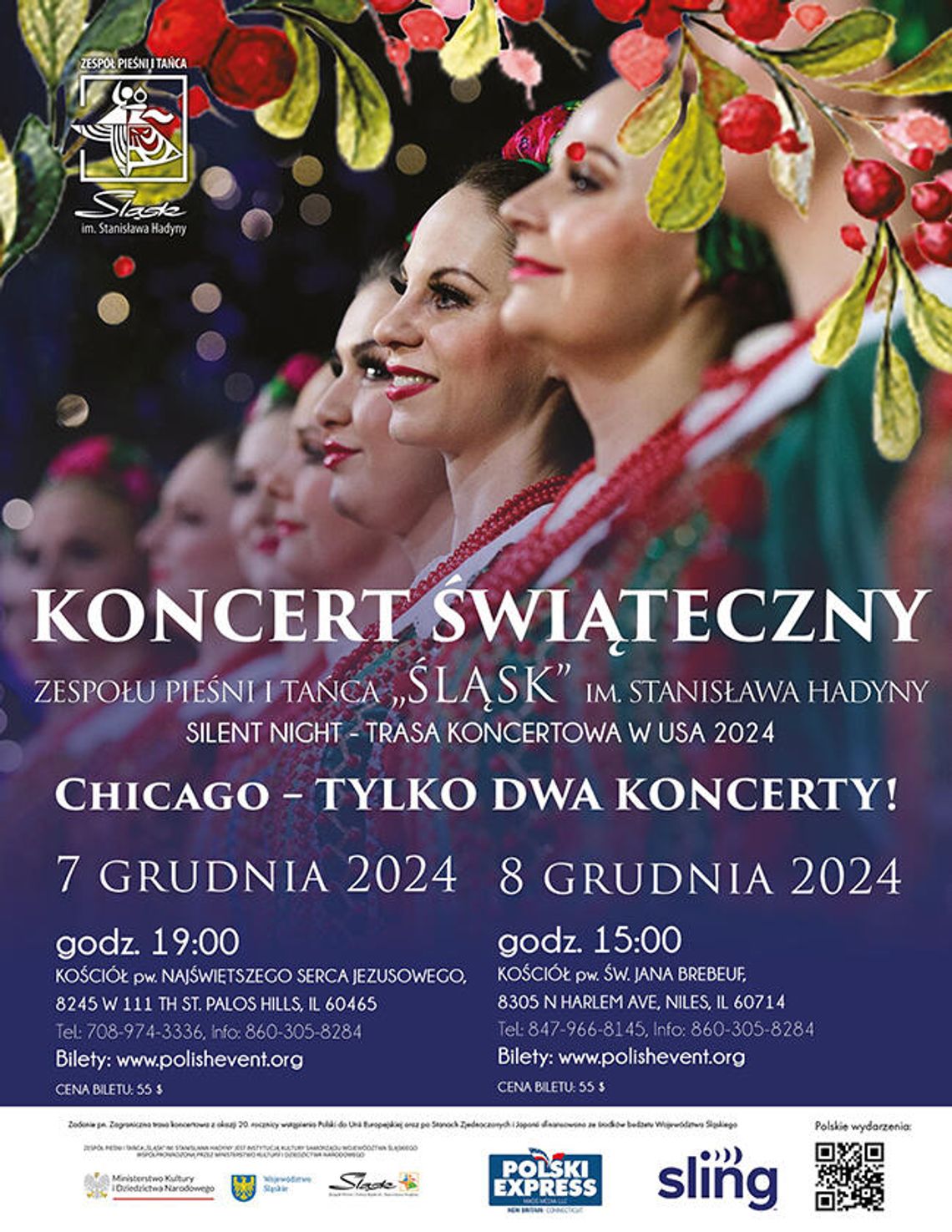 Koncerty świąteczne Zespołu Pieśni i Tańca „Śląsk” Koncerty świąteczne Zespołu Pieśni i Tańca „Śląsk”