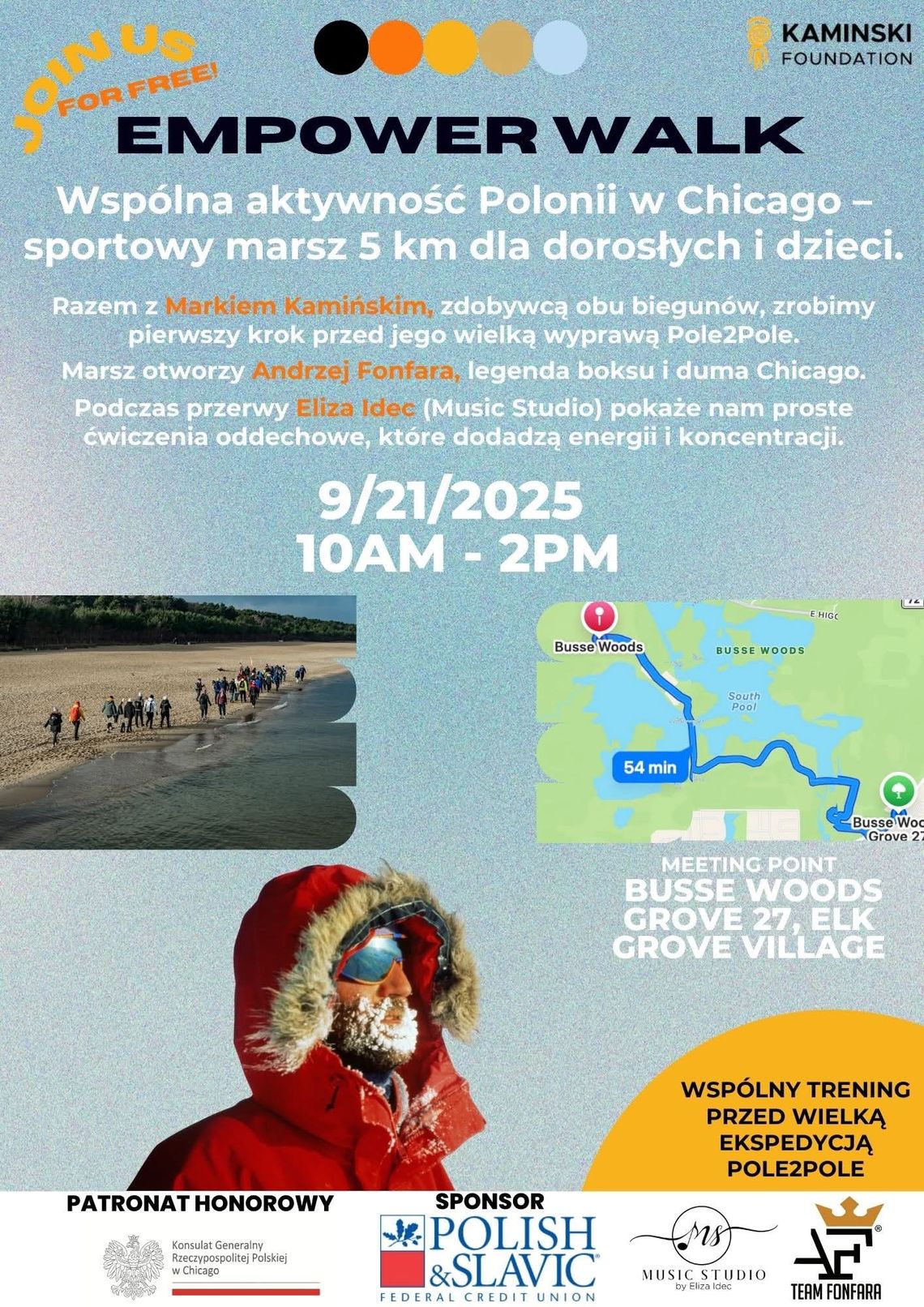 Marsz na 5 km z Markiem Kamińskim