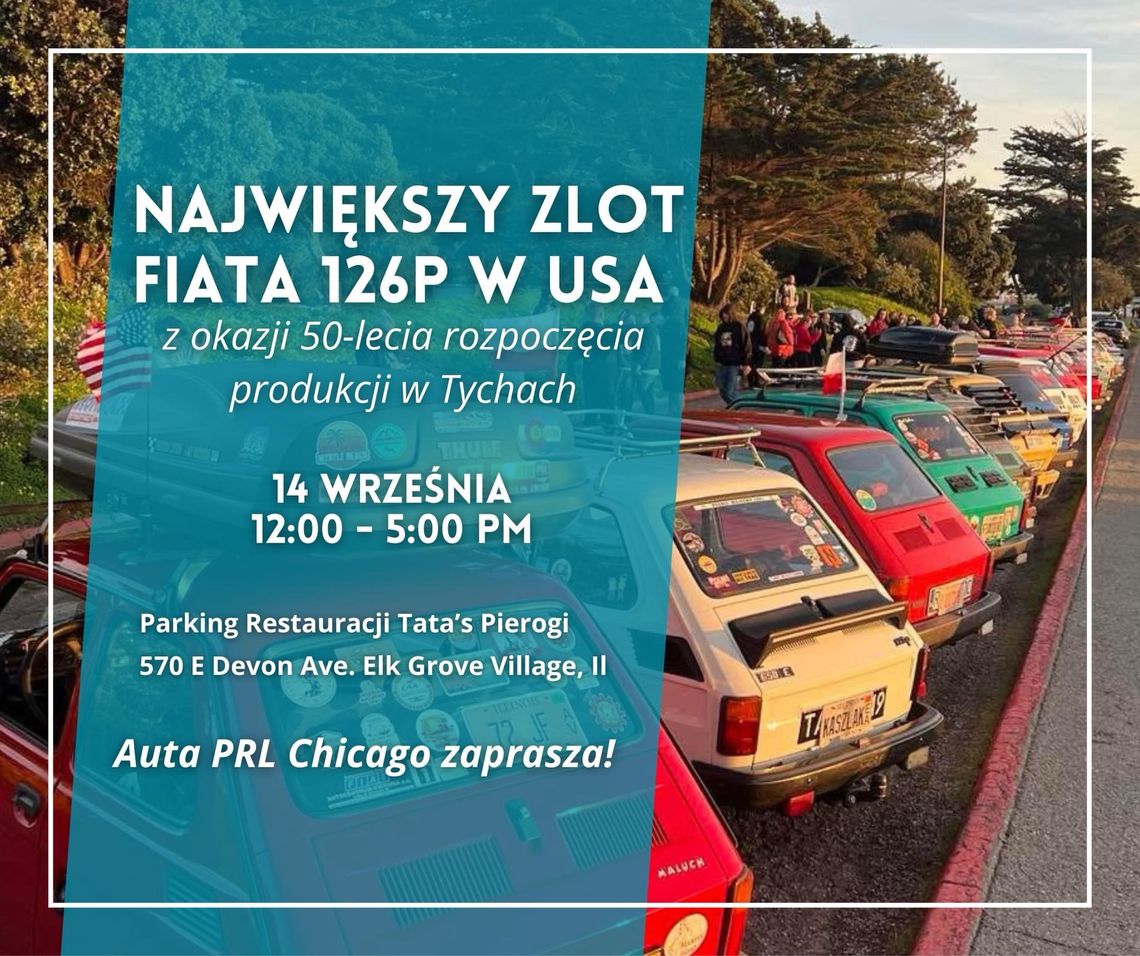 Największy zlot Fiata 126P w USA