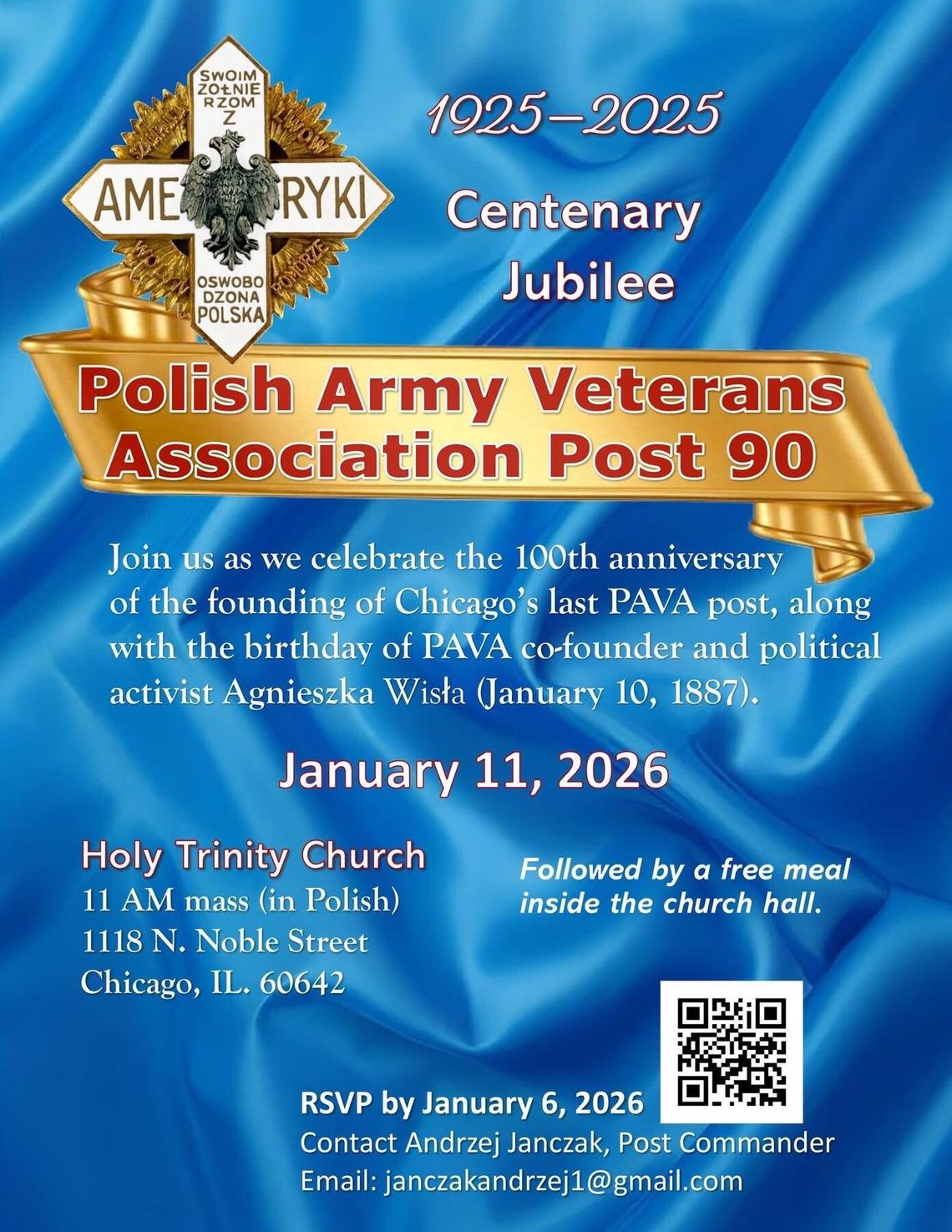Obchody 100-lecia Stowarzyszenia Weteranów Armii Polskiej w Chicago