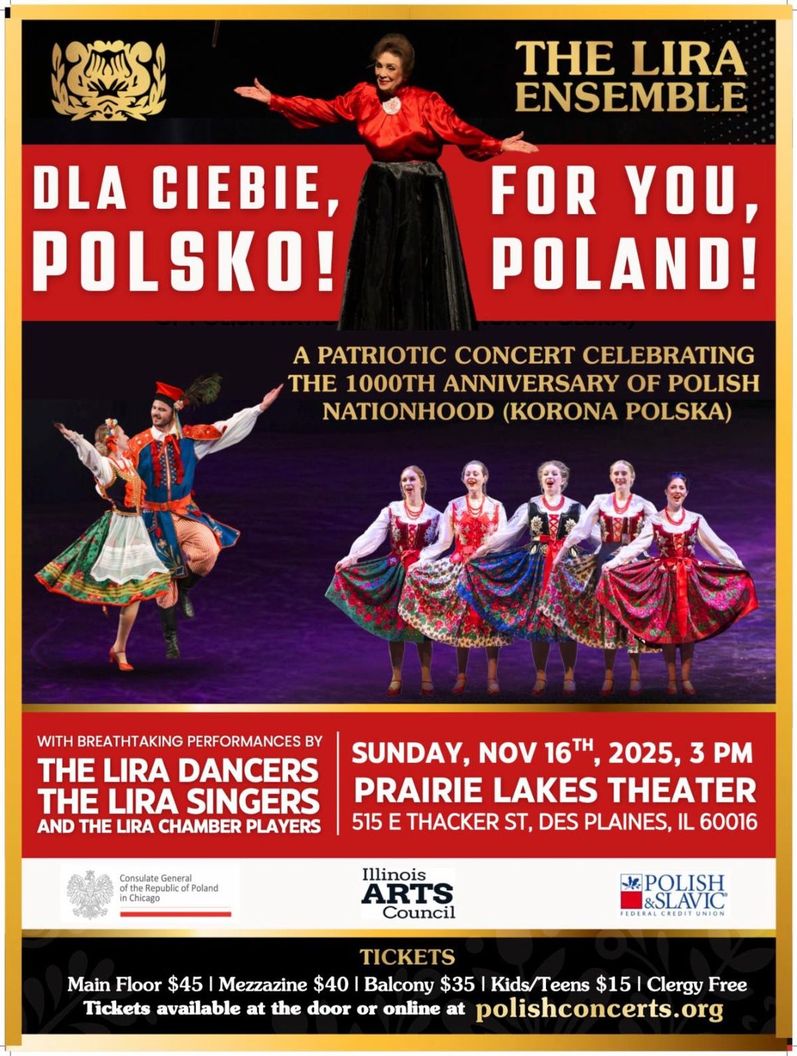 Patriotyczny koncert Lira Ensemble „Dla ciebie, Polsko!”