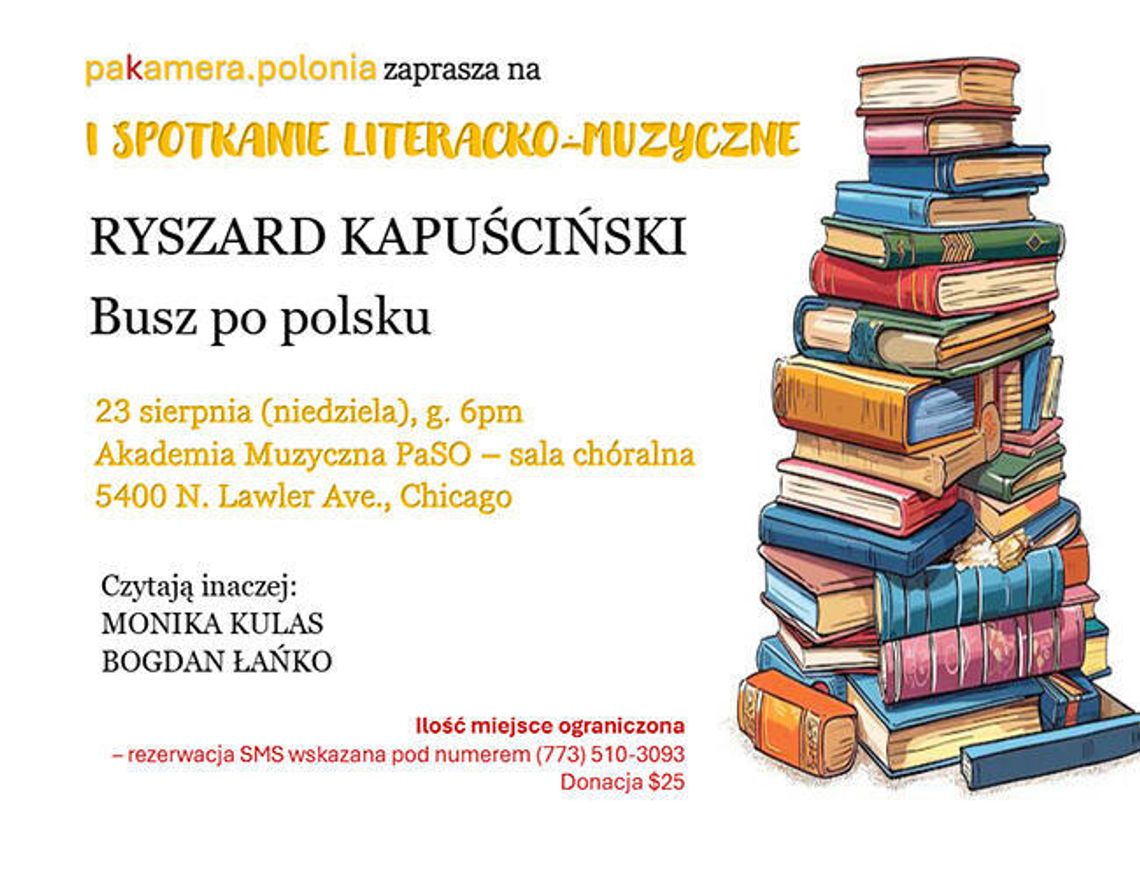 Pierwsze spotkanie literacko-muzyczne Pierwsze spotkanie literacko-muzyczne