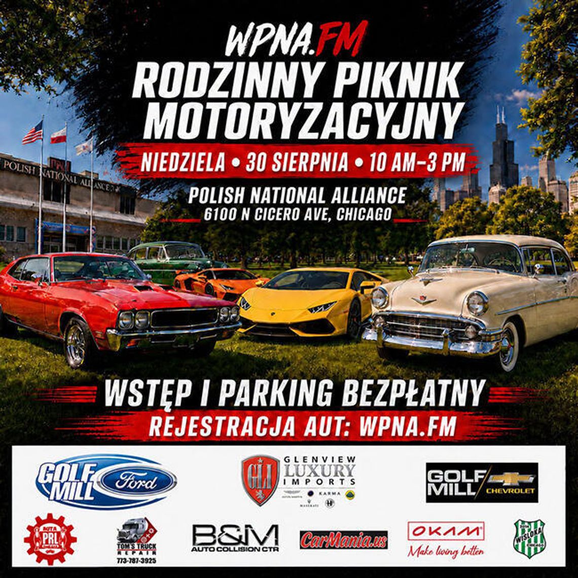 Piknik motoryzacyjny Radia WPNA 103.1 FM