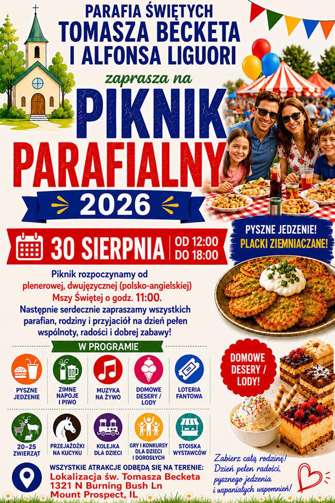 Piknik parafii świętych Tomasza Becketa i Alfonsa Liguori Piknik parafii świętych Tomasza Becketa i Alfonsa Liguori