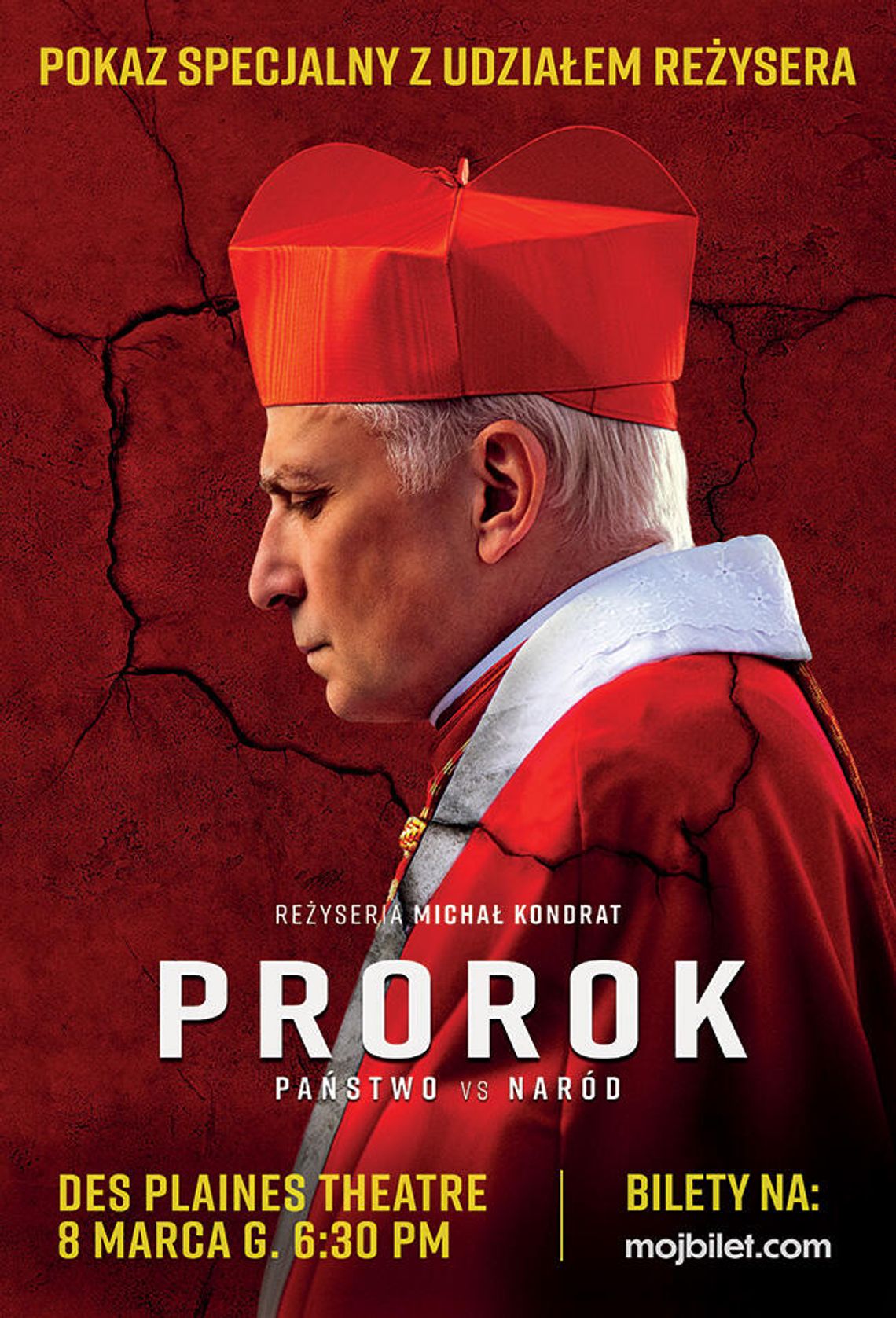 Pokaz filmu „Prorok” z udziałem reżysera Pokaz filmu „Prorok” z udziałem reżysera