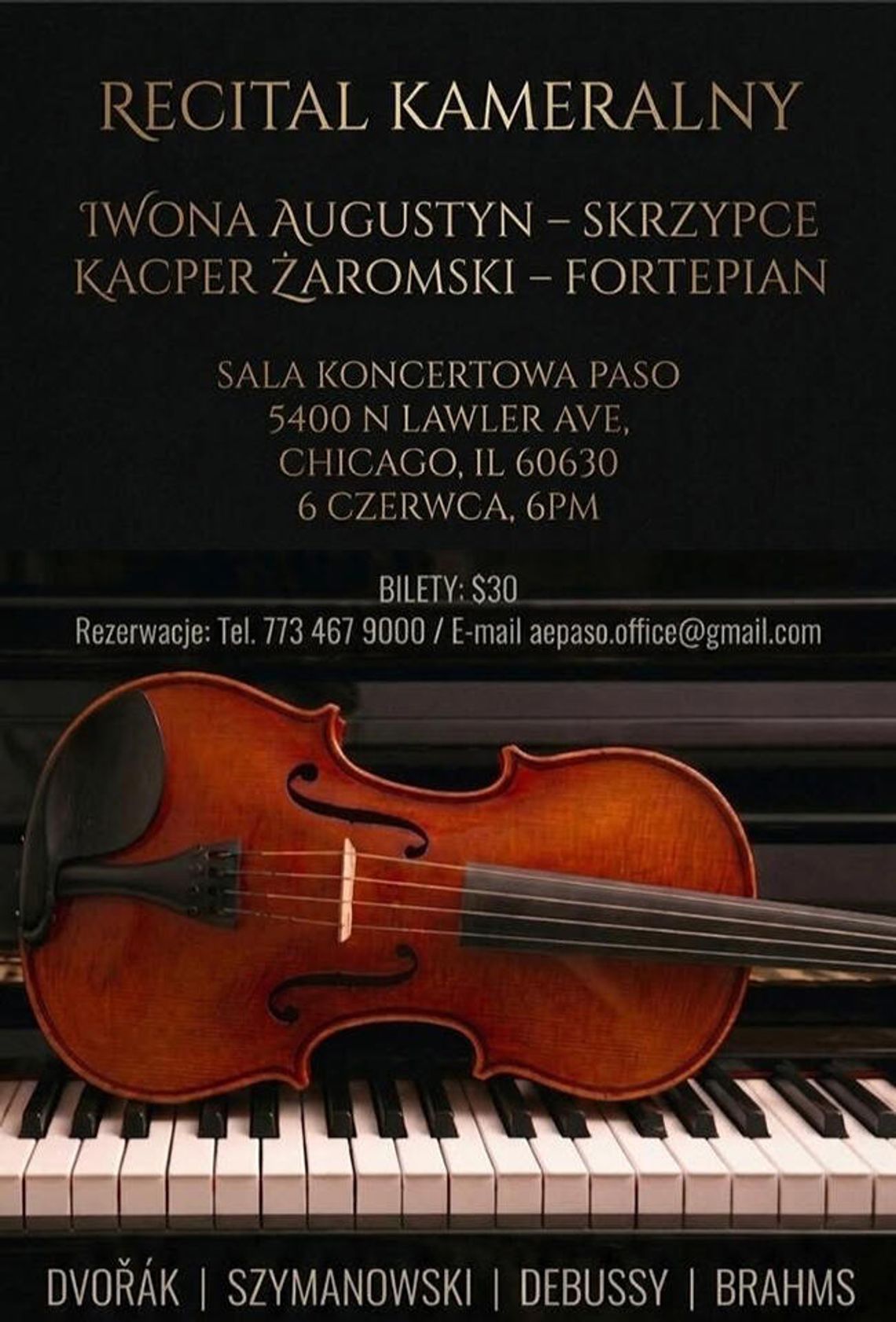 Recital kameralny w PaSO Recital kameralny w PaSO