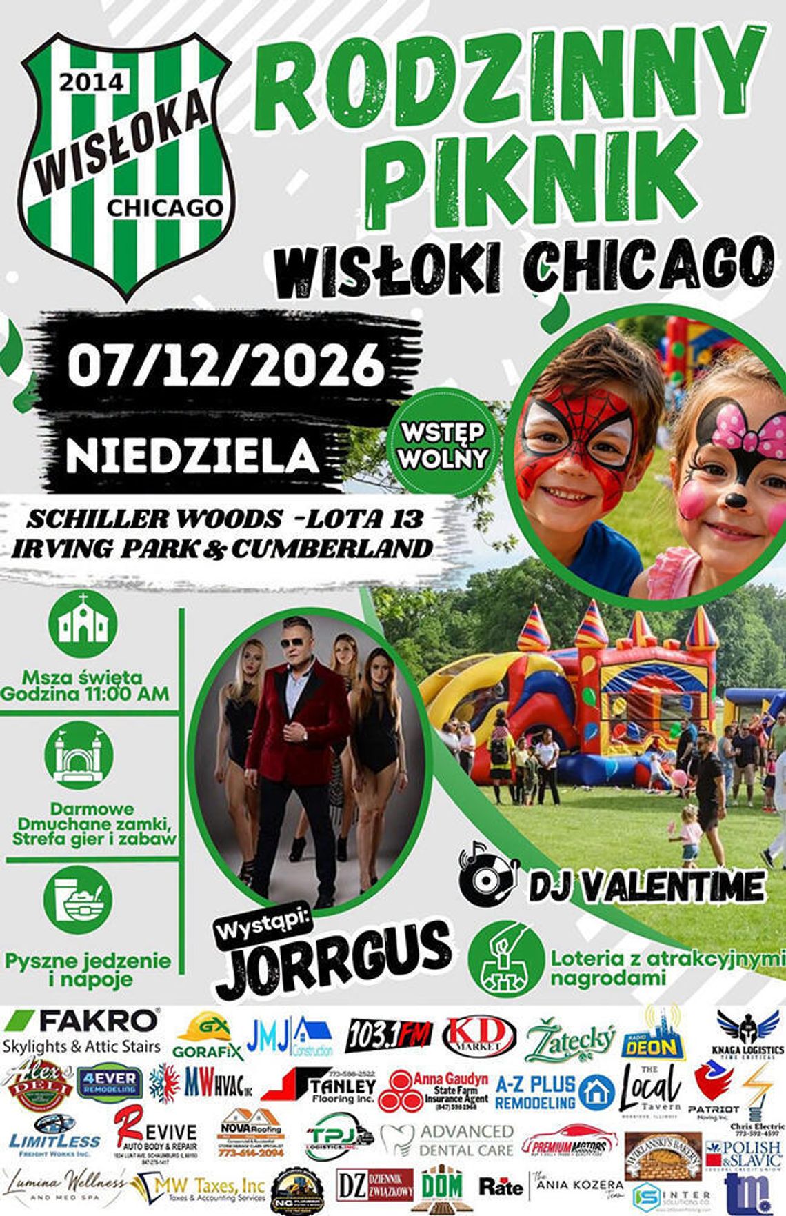 Rodzinny piknik Wisłoki Chicago Rodzinny piknik Wisłoki Chicago
