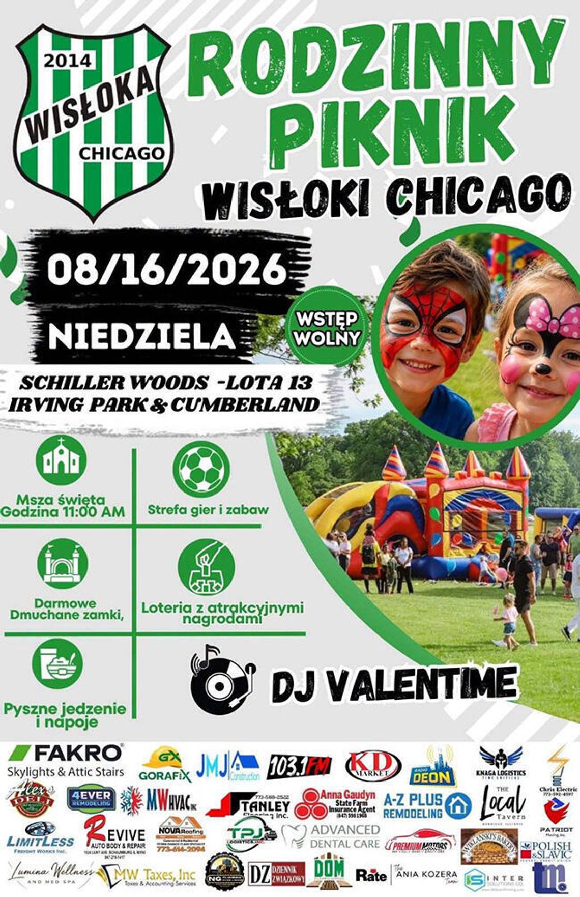 Rodzinny piknik Wisłoki Chicago