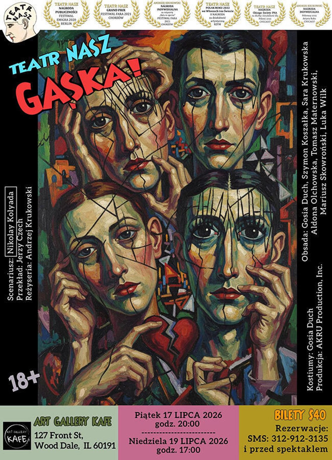 Spektakl „Gąska” Teatru Nasz Spektakl „Gąska” Teatru Nasz