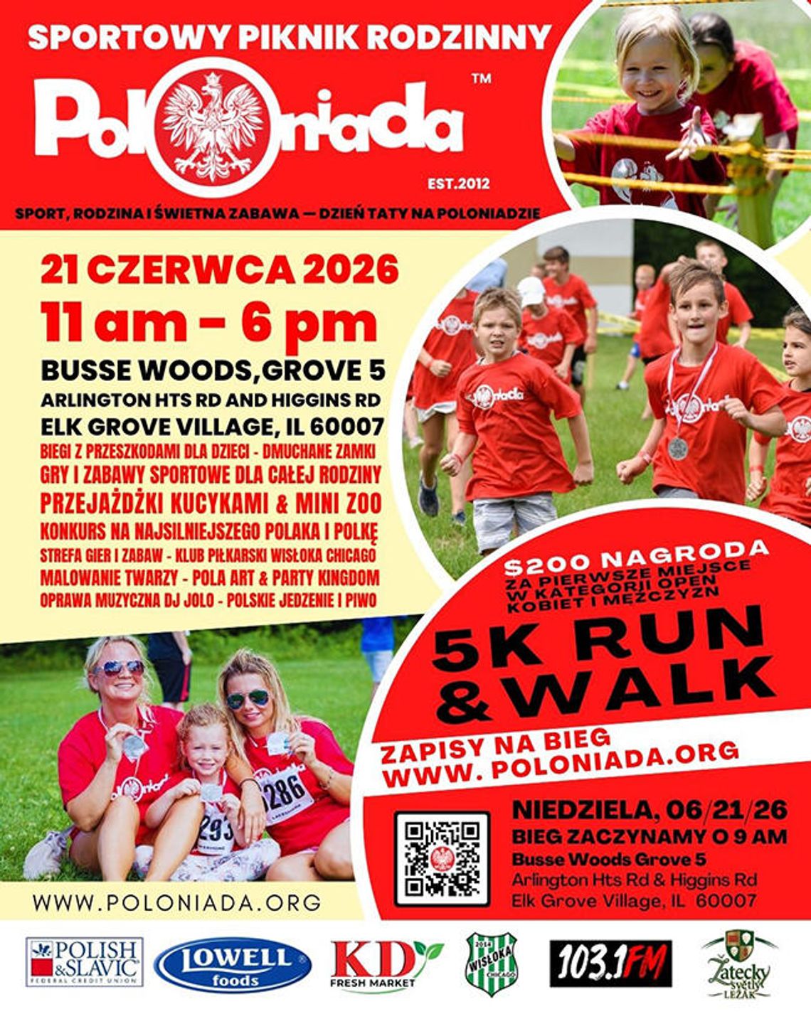 Sportowy piknik rodzinny „Poloniada” Sportowy piknik rodzinny „Poloniada”