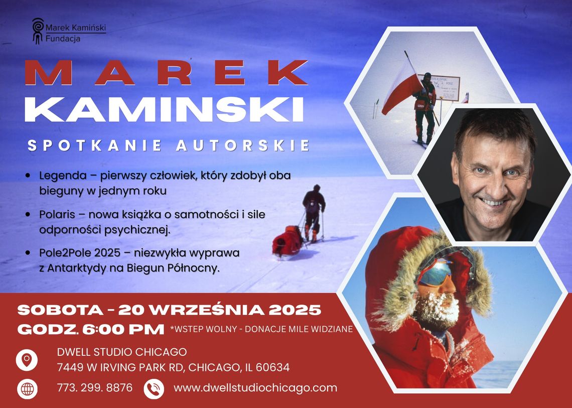 Spotkanie autorskie z Markiem Kamińskim
