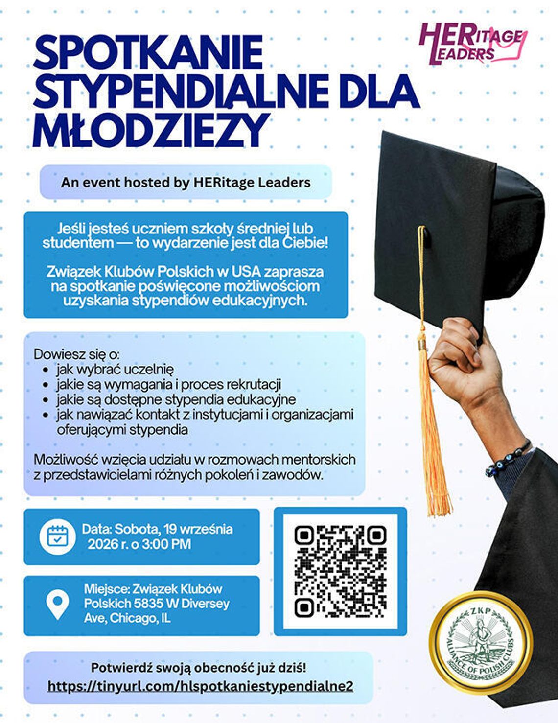 Spotkanie stypendialne dla młodzieży