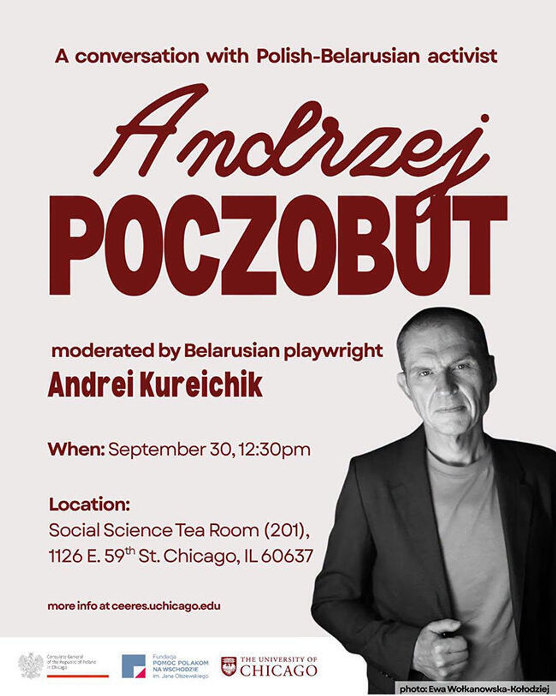 Spotkanie z Andrzejem Poczobutem w Chicago Spotkanie z Andrzejem Poczobutem w Chicago