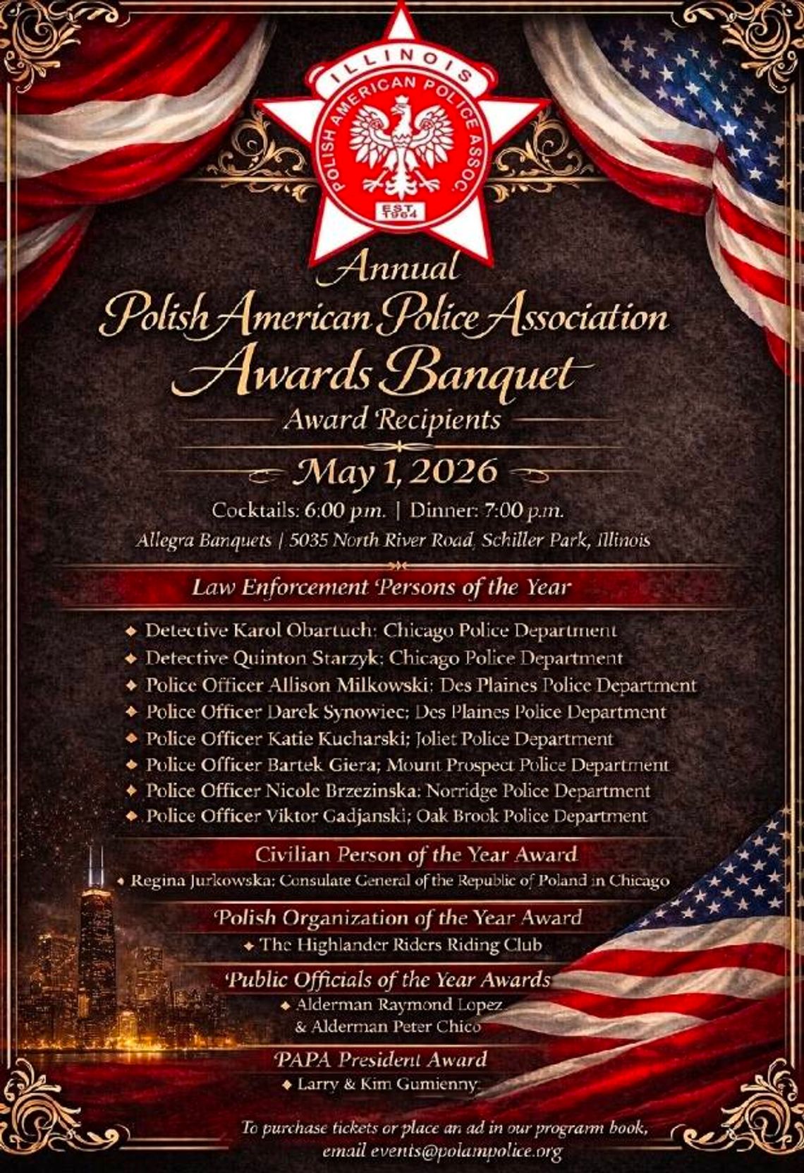 Świąteczny bankiet majowy PAPA