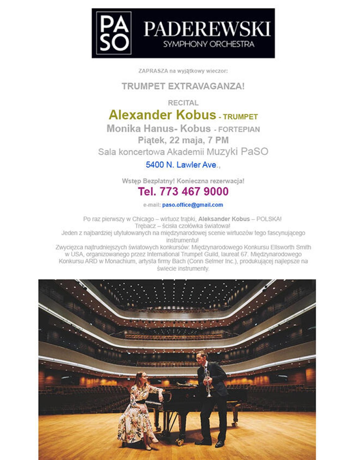 Trumpet Extravaganza w PaSO Trumpet Extravaganza w PaSO