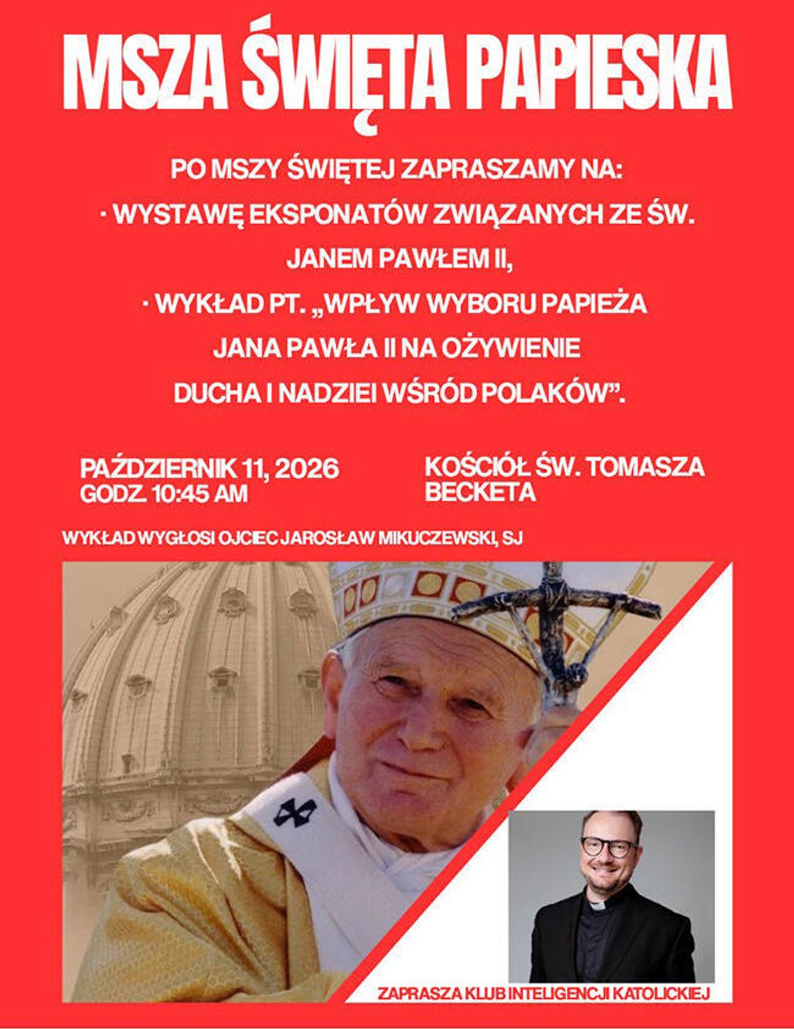 Uroczysta Msza Papieska