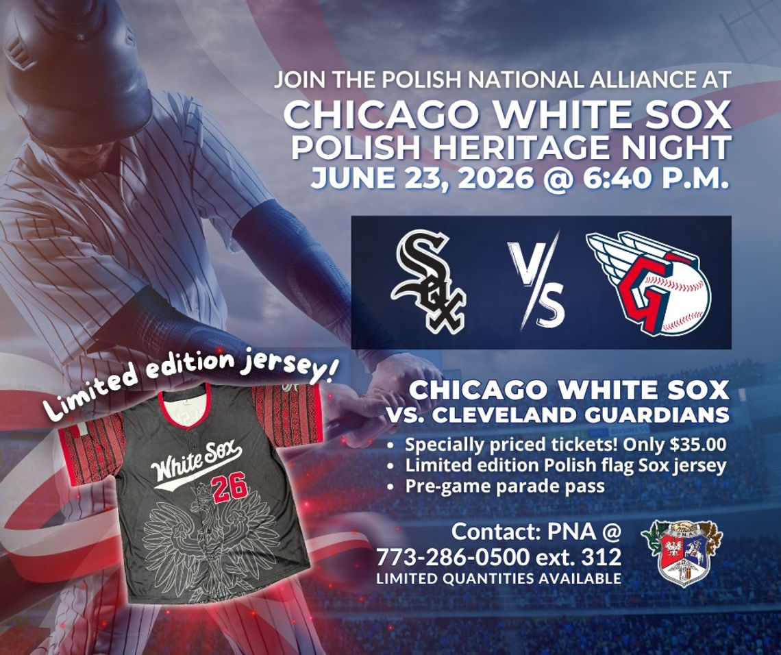 Wieczór Polskiego Dziedzictwa z Chicago White Sox