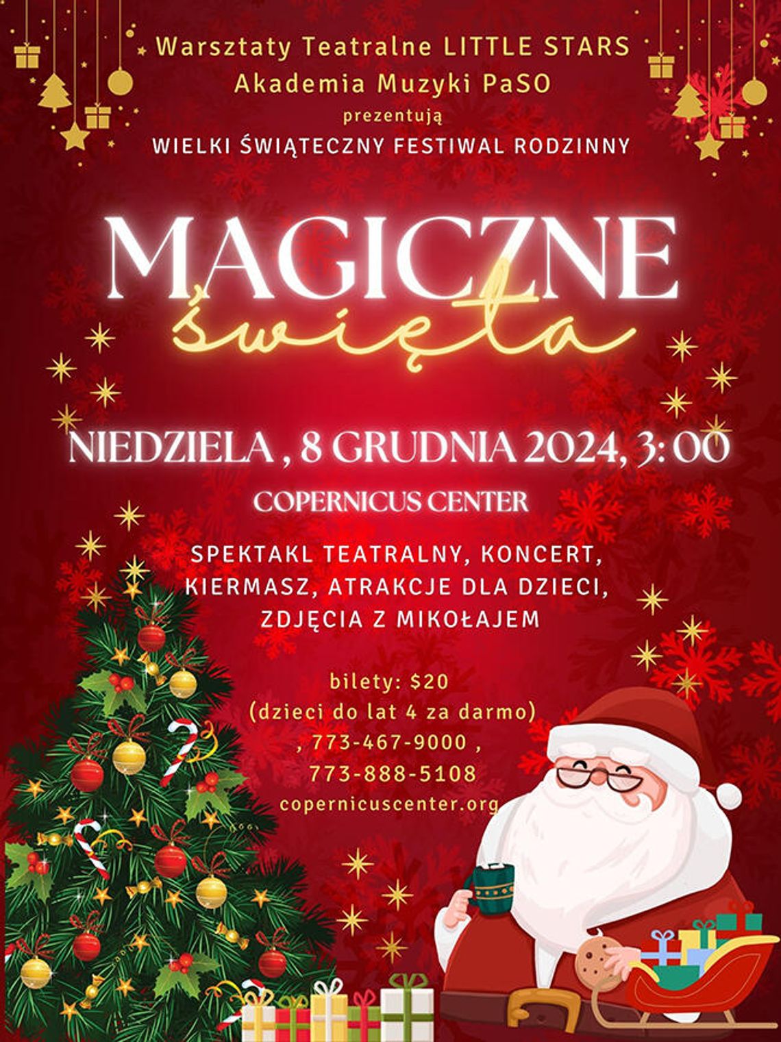 Wielki świąteczny festiwal rodzinny „Magiczne Święta”