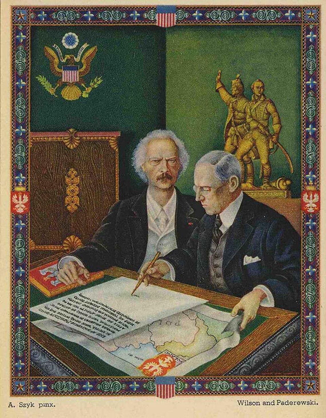 Wykład Stefana Władysiuka „Artur Szyk orędownikiem przyjaźni polsko-amerykańskiej” Wykład Stefana Władysiuka „Artur Szyk orędownikiem przyjaźni polsko-amerykańskiej”