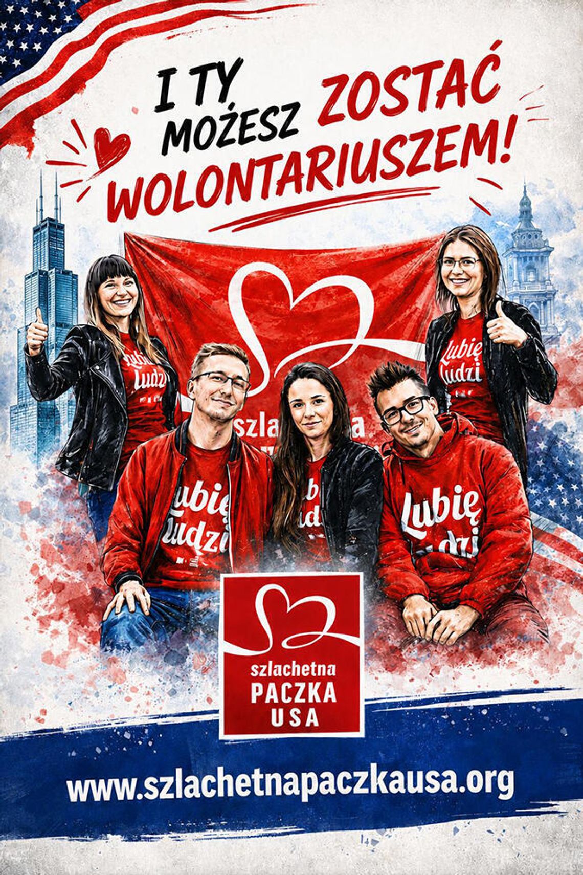 Zostań wolontariuszem Szlachetnej Paczki USA Zostań wolontariuszem Szlachetnej Paczki USA