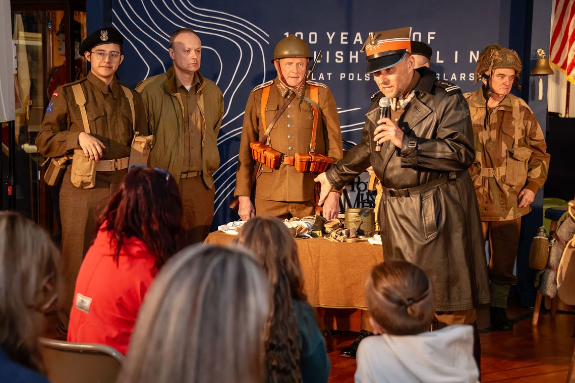 Żywa lekcja historii w Muzeum Polskim w Ameryce