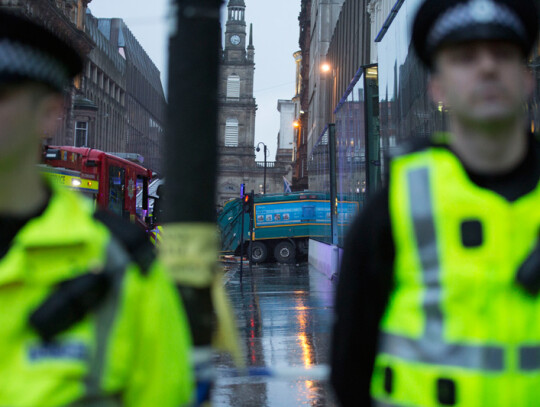 Several killed as bin truck skittles Christmas shoppers in Glasgow