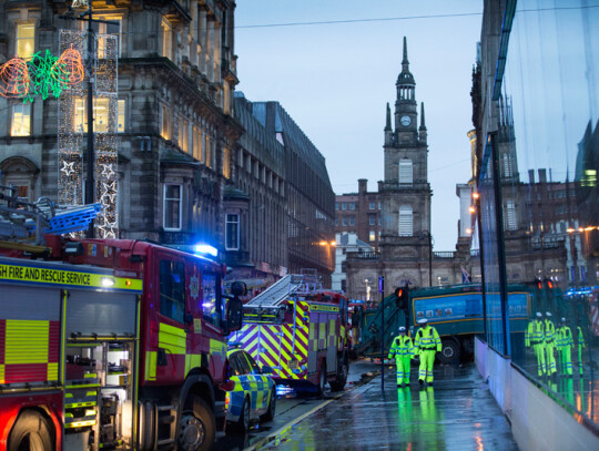 Several killed as bin truck skittles Christmas shoppers in Glasgow