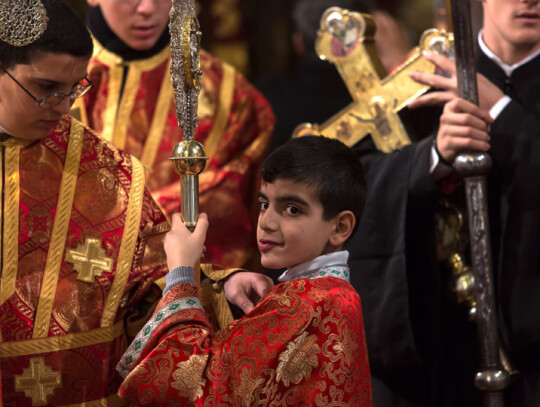 Orthodox Christmas celebrations in Bethlehem