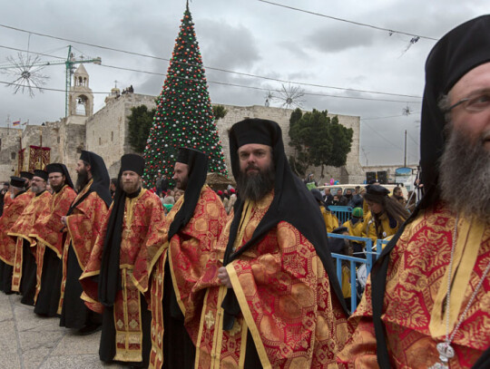 Orthodox Christmas celebrations in Bethlehem