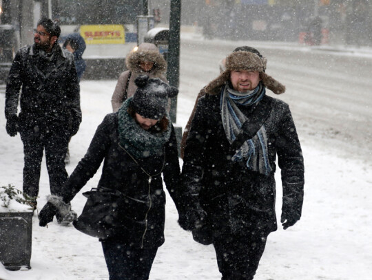 Winter Storm in New York