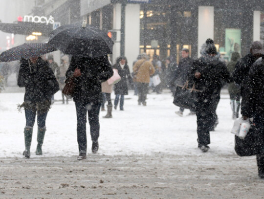 Winter Storm in New York