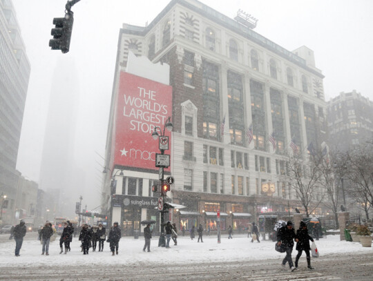 Winter Storm in New York