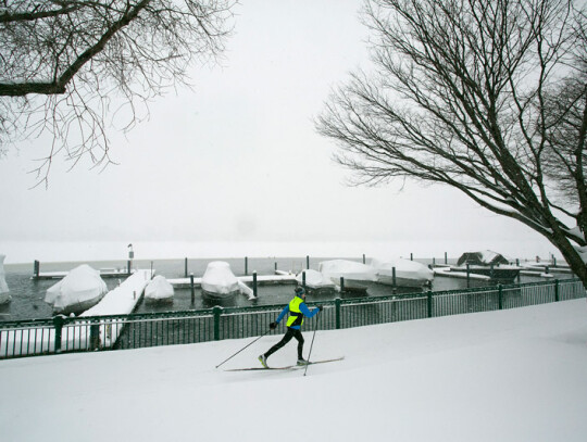 Record snowfall period in Boston