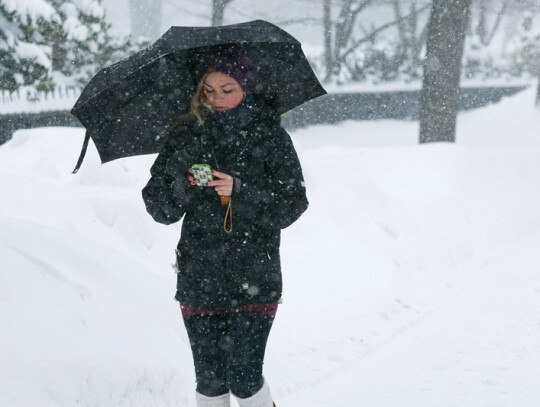 Record snowfall period in Boston