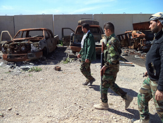 Military barracks in Tikrit