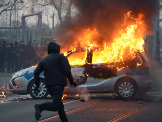 New ECB HQ to open amid protest