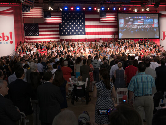 Governor Jeb Bush announces his presidential candidacy